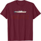 Literary The BigFitz Nautical Bookish Design for Bibliophles T-Shirt - T-Shirt | Maroon