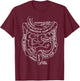 Digestive System Anatomy Gastroenterology Biology Teacher T-Shirt - T-Shirt | Maroon