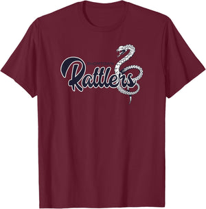 Rhoms, Radfords & Rattlesnakes T-Shirt - T-Shirt | Maroon