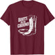 Boots On Da Ground, Boot Cowboy Western Vibes T-Shirt - T-Shirt | Maroon