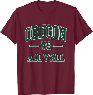 Oregon - Throwback Design - Classic T-Shirt - T-Shirt | Maroon