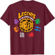 Nickelodeon Legends of The Hidden Temple Logo T-Shirt - T-Shirt | Maroon