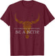 Be a Beth Western Women's Country Cowgirl T-Shirt - T-Shirt | Maroon