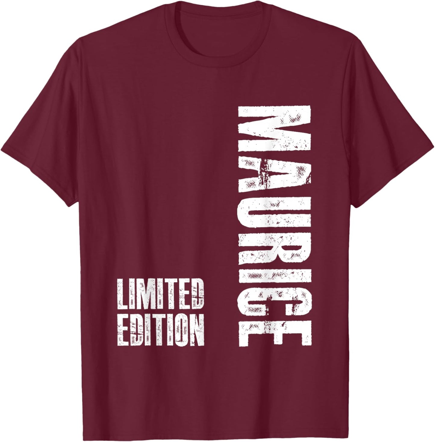 Mauritius Funny Gift Maurice Name T-Shirt - T-Shirt | Maroon