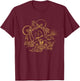 Disney Minnie Mouse Chinese Happy Lunar New Year 2025 T-Shirt - T-Shirt | Maroon