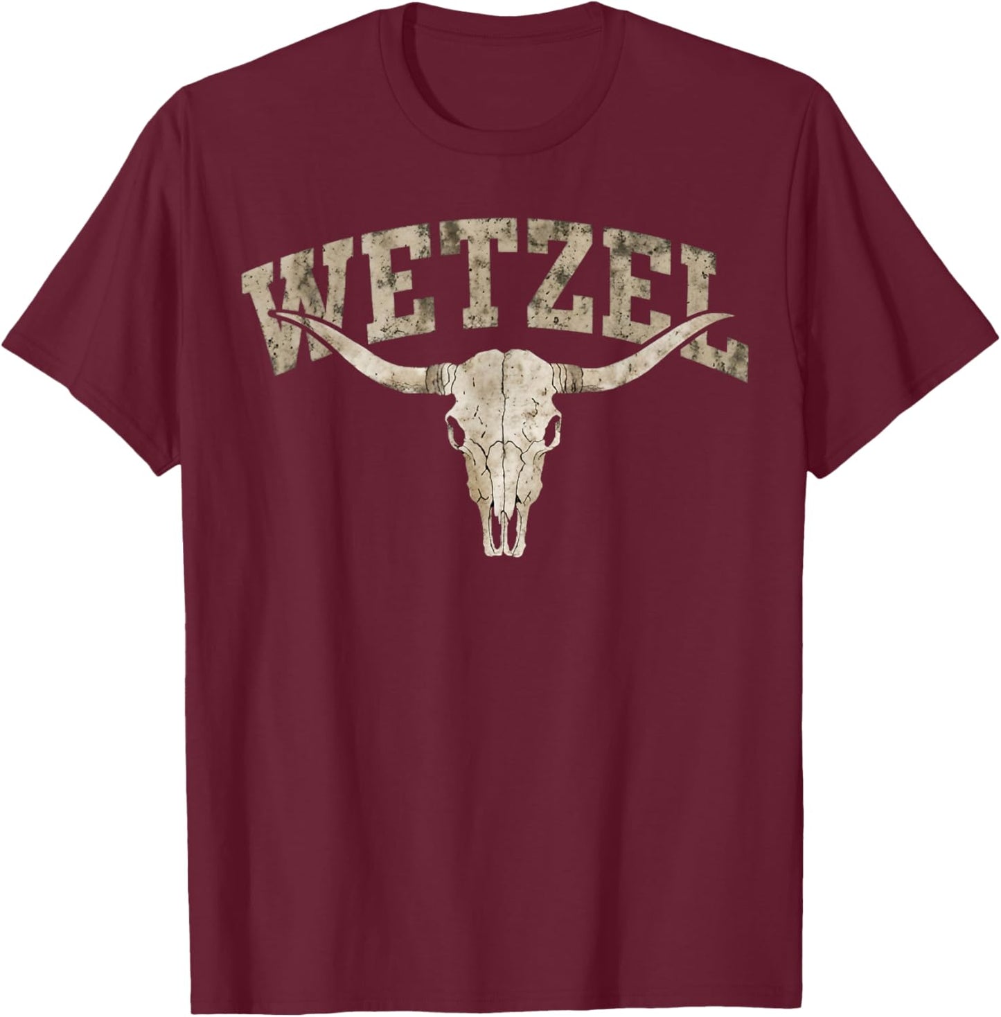 Retro Wetzel Vintage Gifts Women Kids T-Shirt - T-Shirt | Maroon
