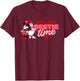 Disney Minnie & Daisy Valentine’s Day Bestie Time Matching T-Shirt - T-Shirt | Maroon