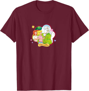 Bibi & Tina - Das Beste Pferd T-Shirt - T-Shirt | Maroon