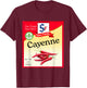 Pepper Cayenne Condiment Costume Holiday Spice Costumes T-Shirt - T-Shirt | Maroon