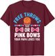 Gender Reveal Dad Baby Shower Party Basketball Daddy to Be T-Shirt - T-Shirt | Maroon