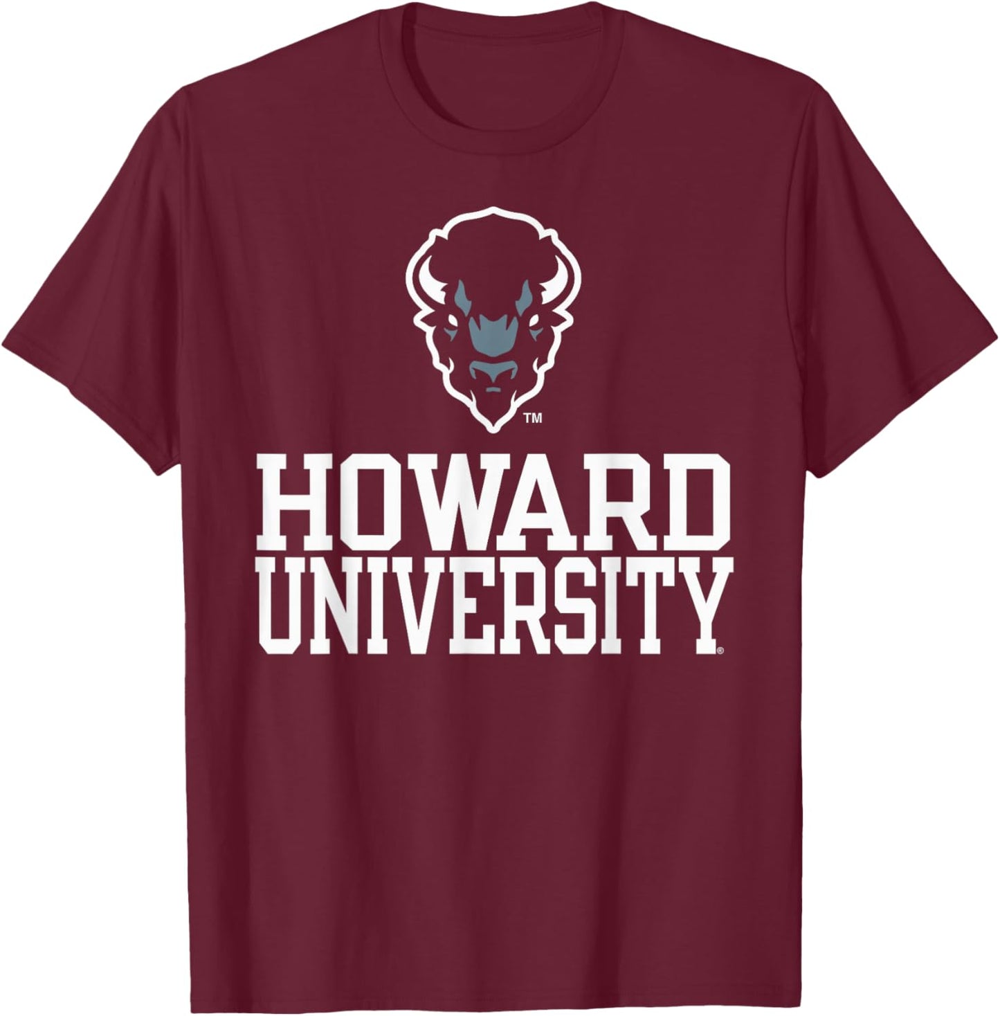 Howard Bison Sportsmanship Navy Officially Licensed T-Shirt - T-Shirt | Maroon