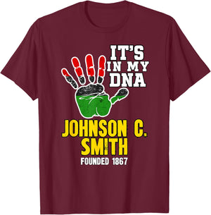 Johnson C. Smith, JCSU, Souvenir HBC Design T-Shirt - T-Shirt | Maroon