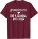 Grandmama Definition Grandmama Grandma Grandmama Grandmother T-Shirt - T-Shirt | Maroon