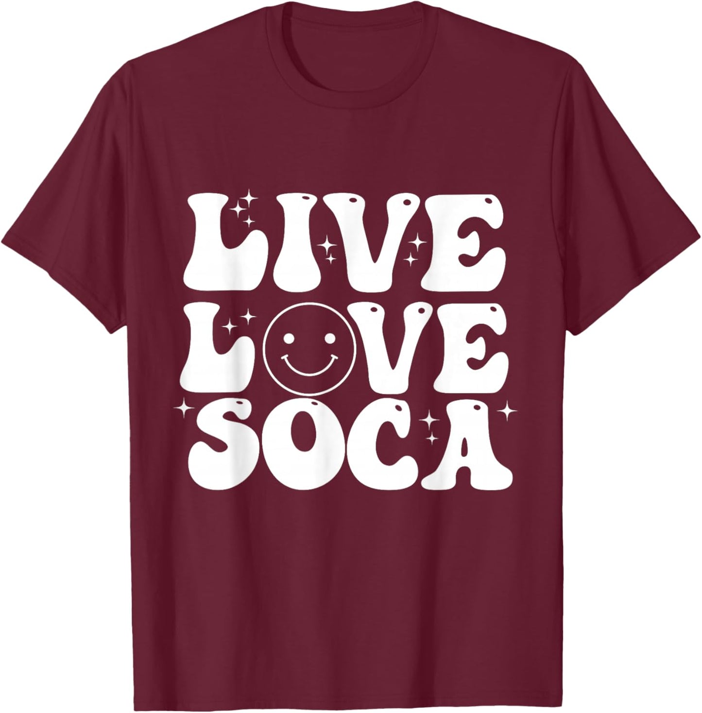 Soca For Sokah Music Trinidad & Tobacco Guyanese Carnival T-Shirt - T-Shirt | Maroon