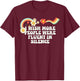 Cool Groovy Quote I Wish More People Were Fluent in Silence T-Shirt - T-Shirt | Maroon