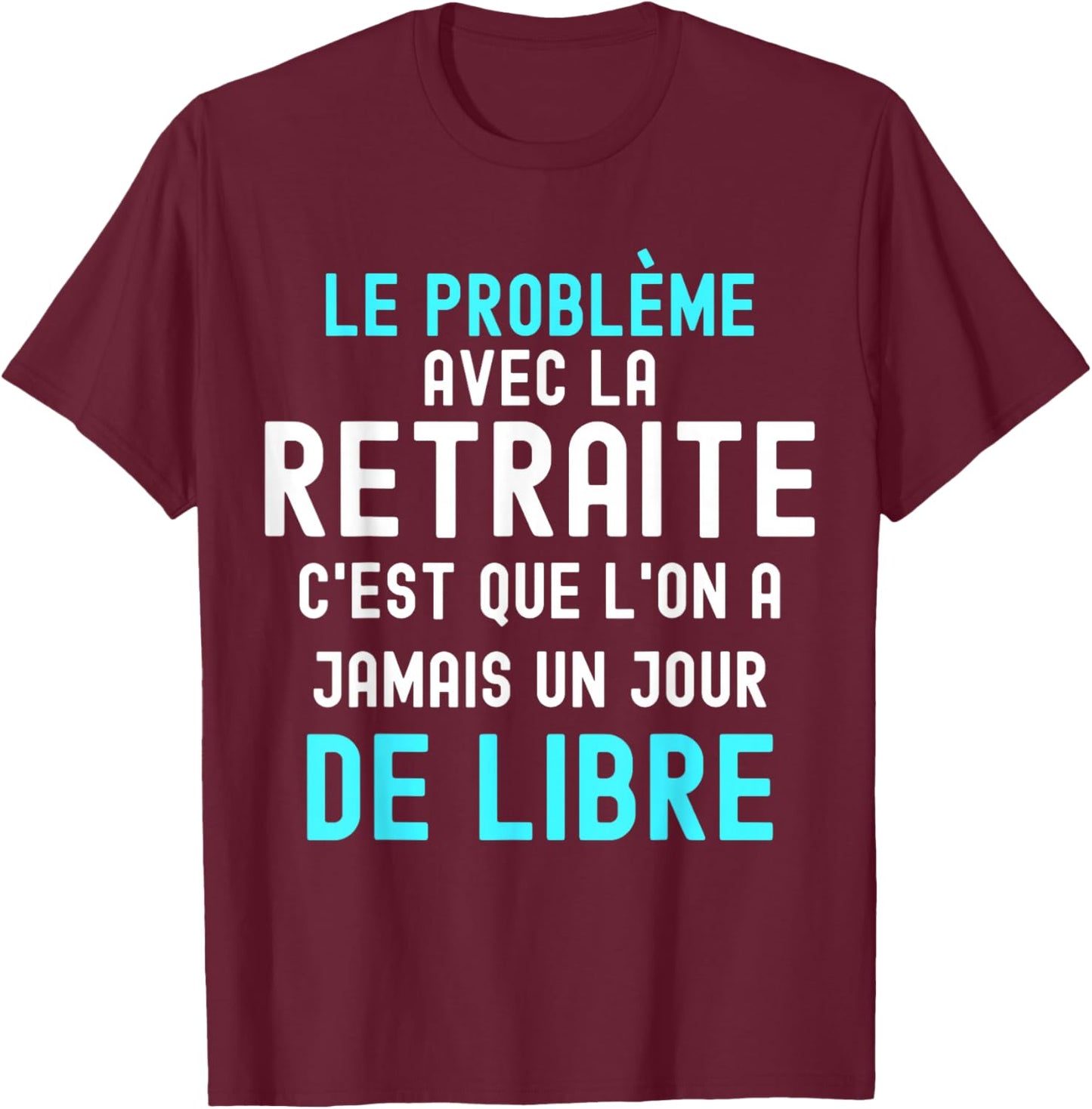Funny Pensioner Busy Free Day T-Shirt - T-Shirt | Maroon