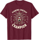 Funny Greek Mythology Staring Contest Medusa T-Shirt - T-Shirt | Maroon