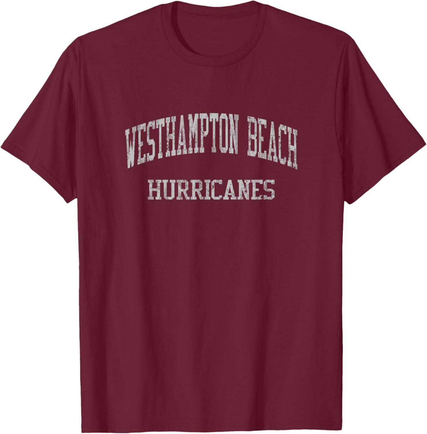 Westhampton Beach High School HS Westhampton Beach NY Vintag T-Shirt - T-Shirt | Maroon