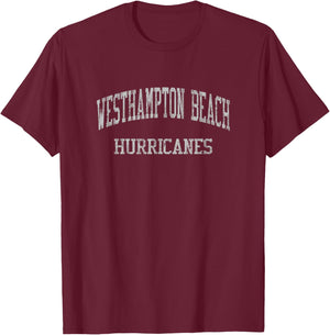 Westhampton Beach High School HS Westhampton Beach NY Vintag T-Shirt - T-Shirt | Maroon