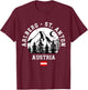 Arlberg St. Anton Austria Alps Ski Resort Alpine Austrian T-Shirt - T-Shirt | Maroon