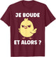 Humor sulking Simple Chick Cute grumpy Funny I sulk T-Shirt - T-Shirt | Maroon