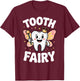 Funny Dentist Easy Costume Halloween Tooth Fairy T-Shirt - T-Shirt | Maroon