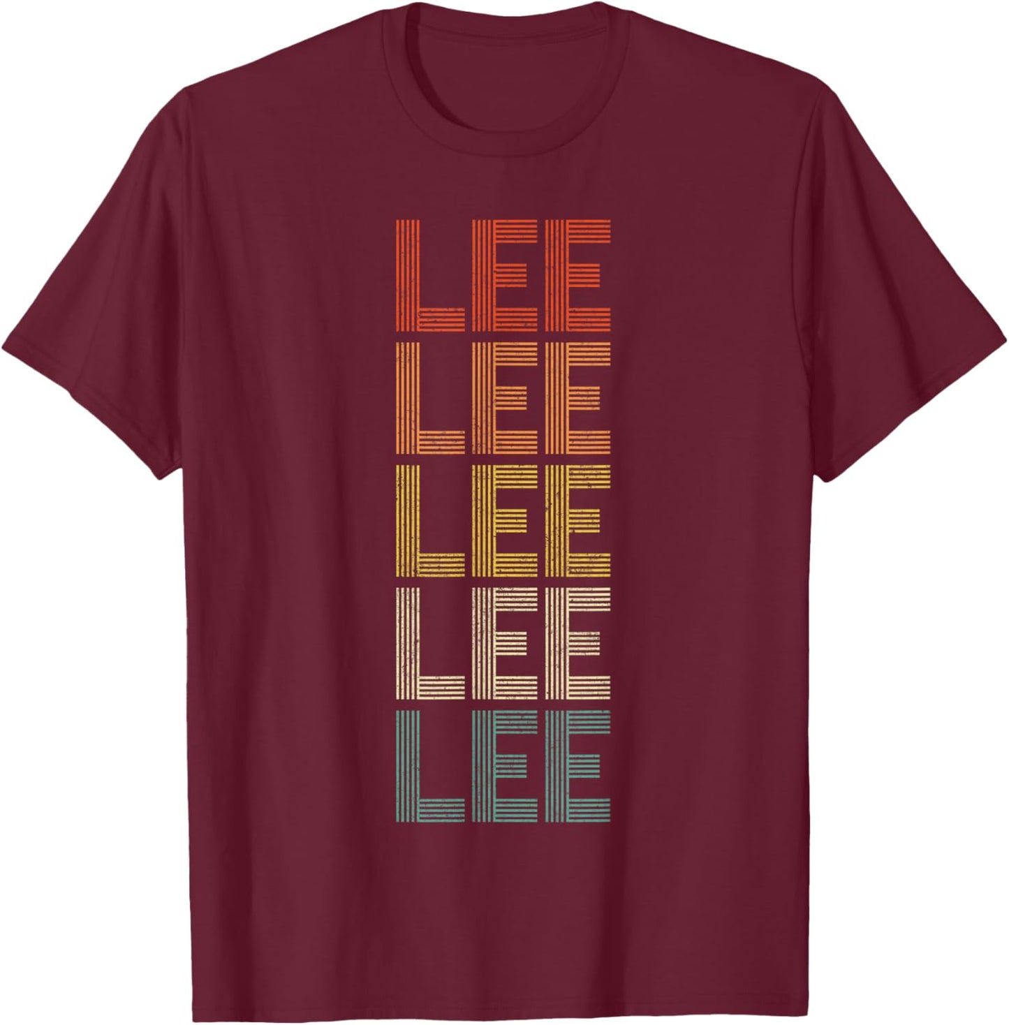 Lee Retro Vintage T-Shirt - T-Shirt | Maroon