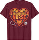 Registered Nurse Thanksgiving Autumn T-Shirt - T-Shirt | Maroon
