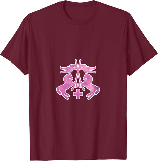 2hollis Galaxy T-Shirt - T-Shirt | Maroon
