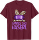 apreski Haserl, Skier Apresskiparty Leoprint T-Shirt - T-Shirt | Maroon