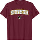 Southwestern University Pirates Arch Logo T-Shirt - T-Shirt | Maroon
