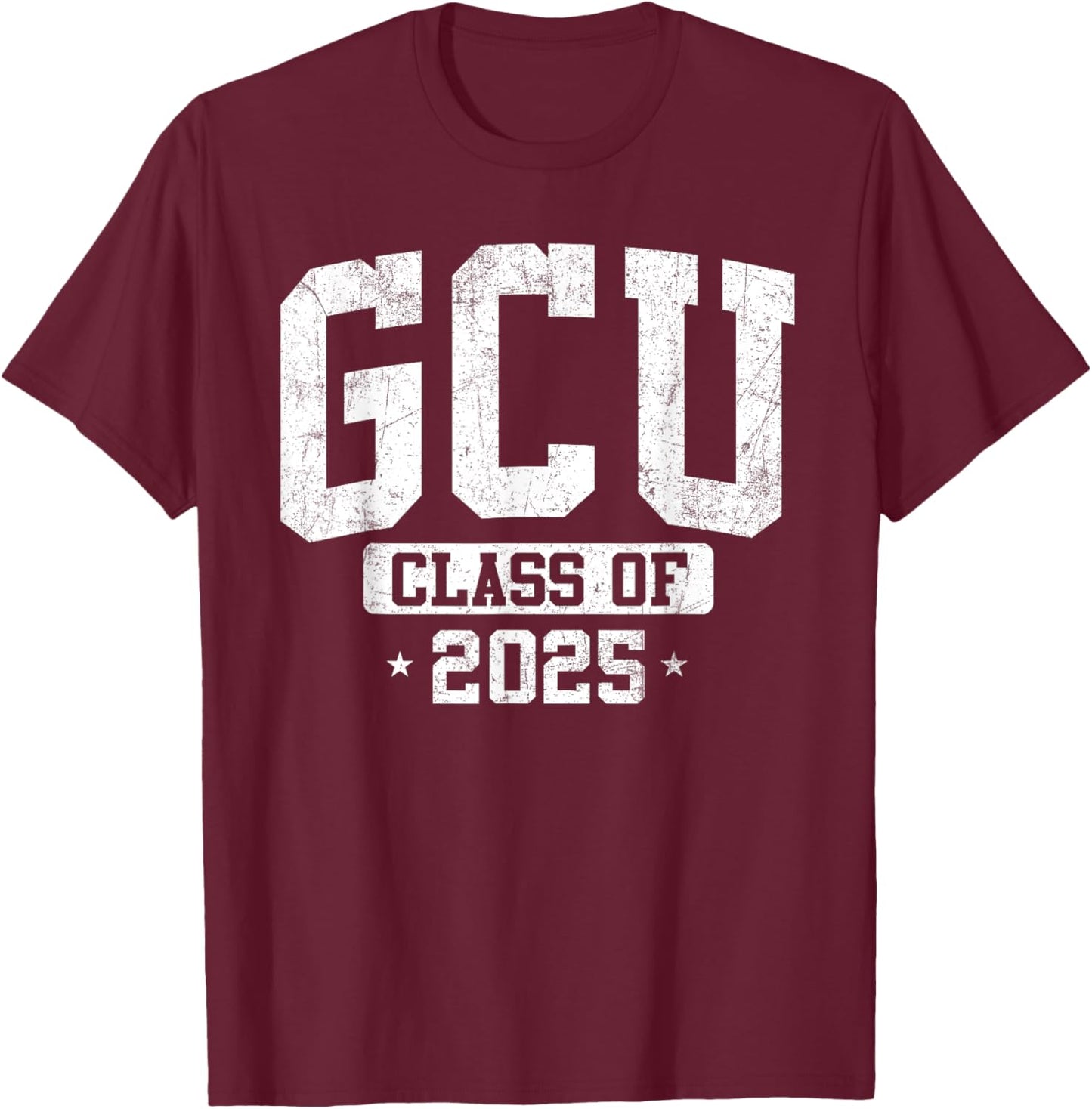 Grand Canyon GCU University Class of 2025 Graduate Arch T-Shirt - T-Shirt | Maroon