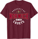 Property of Norwich University Athletics Arch Vintage Design T-Shirt - T-Shirt | Maroon