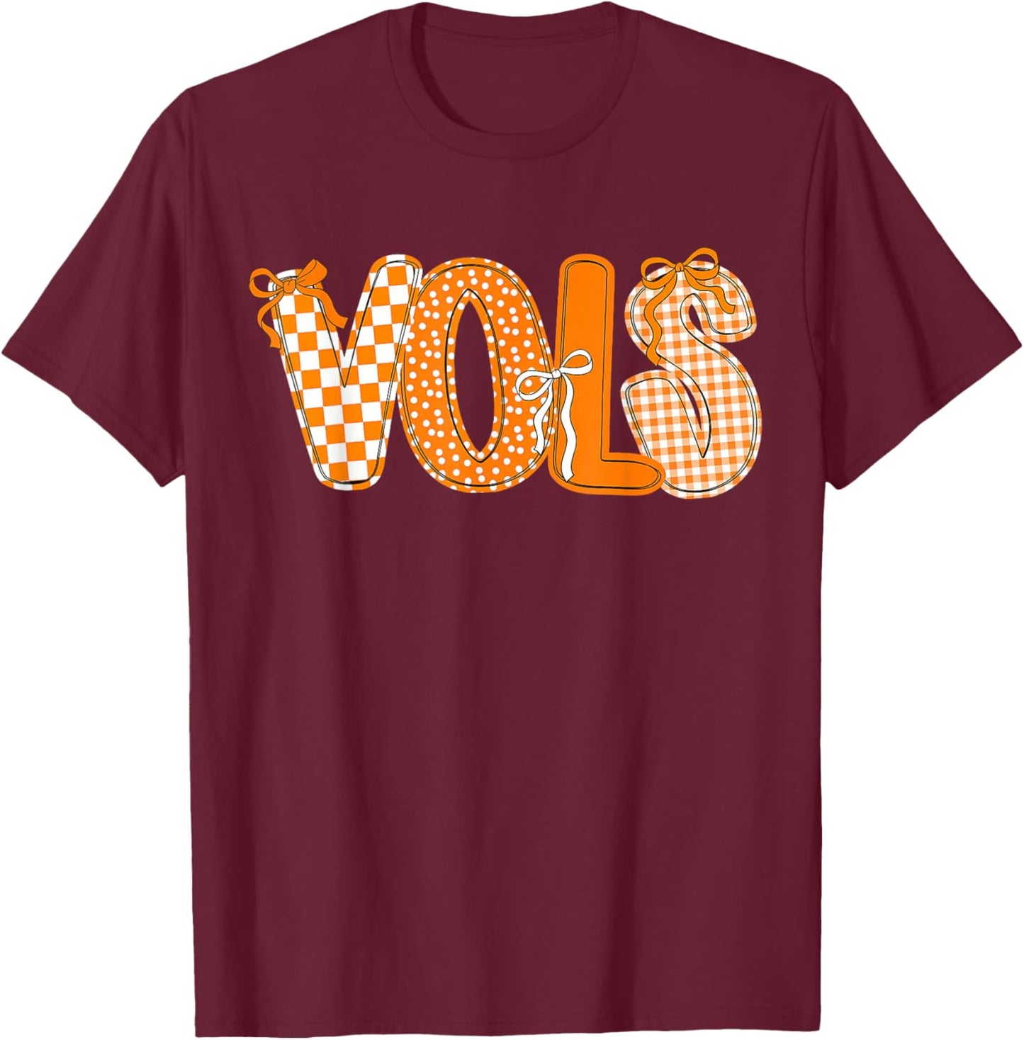 Vintage Classic 90's Vols T-Shirt - T-Shirt | Maroon