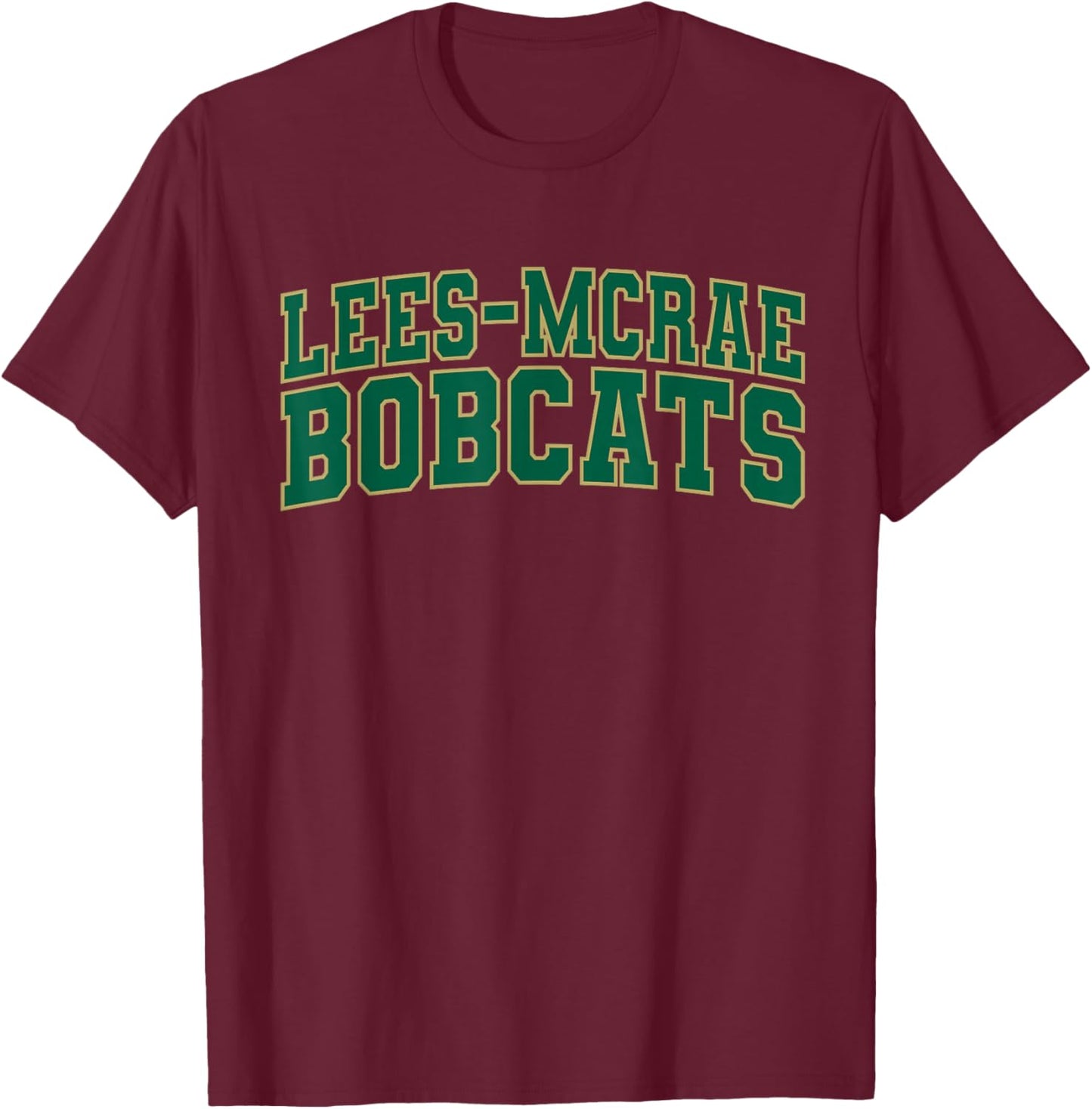 Lees-McRae College Bobcats Apparel Sports Fan T-Shirt - T-Shirt | Maroon
