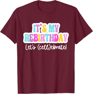 Stem Cell Transplant Team BMT Transplant Day Anniversary T-Shirt - T-Shirt | Maroon