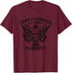 Camp Lemonnier Djibouti Military Base Veteran Vintage Gifts T-Shirt - T-Shirt | Maroon