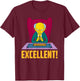 The Simpsons Mr. Burns at Desk Excellent T-Shirt - T-Shirt | Maroon