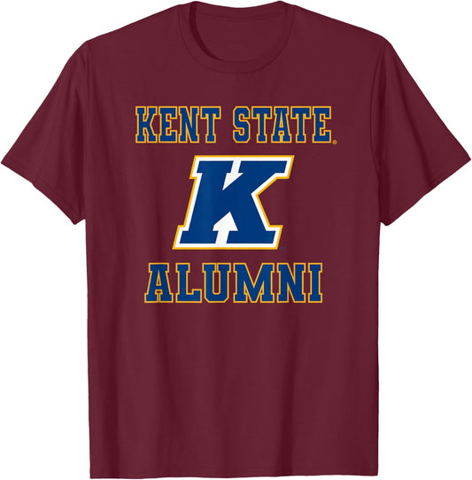 Kent State Alumni Golden Flashes NCAA KS38 T-Shirt - T-Shirt | Maroon
