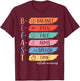 Vintage Stroke Awareness BE Fast Healthcare Worker Supporter T-Shirt - T-Shirt | Maroon