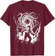Void Vintage Astronaut Defender - Fighting Monster In Space T-Shirt - T-Shirt | Maroon
