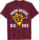 Nacho Average Big Bro Dab Brother Sibling Cinco de Mayo T-Shirt - T-Shirt | Maroon