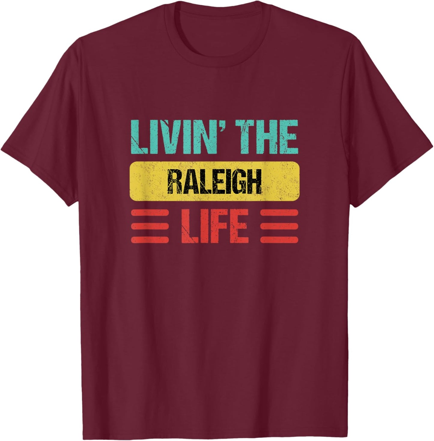 Raleigh T-Shirt - T-Shirt | Maroon