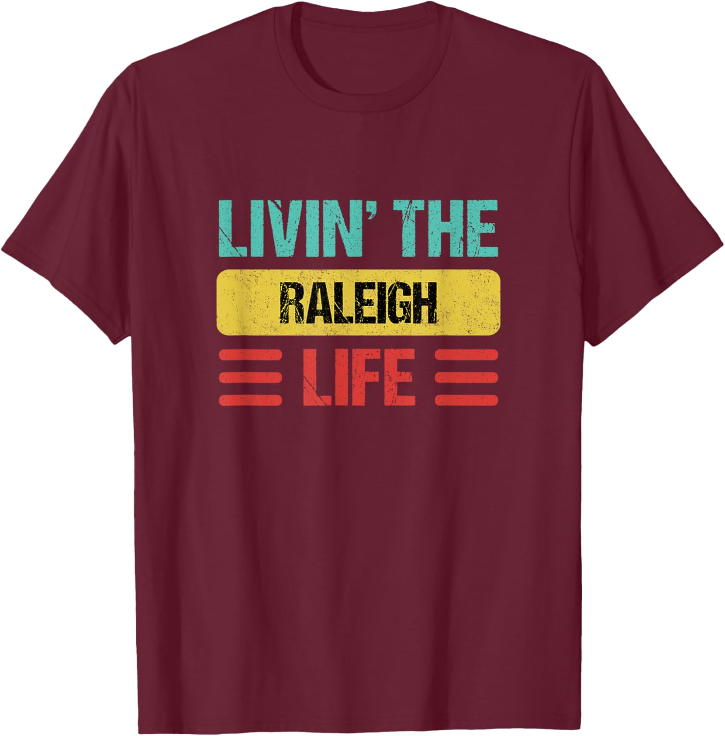 Raleigh T-Shirt - T-Shirt | Maroon