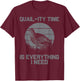 Cool Quail Women Bird Hunter Farmer Hunting Birding T-Shirt - T-Shirt | Maroon
