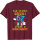 67 Six Seven Italian Brainrot Funny Gaming Meme 6-7 T-Shirt - T-Shirt | Maroon