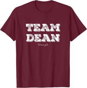 Gilmore Girls Team Dean T-Shirt - T-Shirt | Maroon