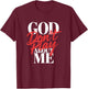 God Don't Play About Me T-Shirt - T-Shirt | Maroon