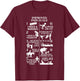 Medical Office Improved Pain Scale PT Therapist Rehab T-Shirt - T-Shirt | Maroon