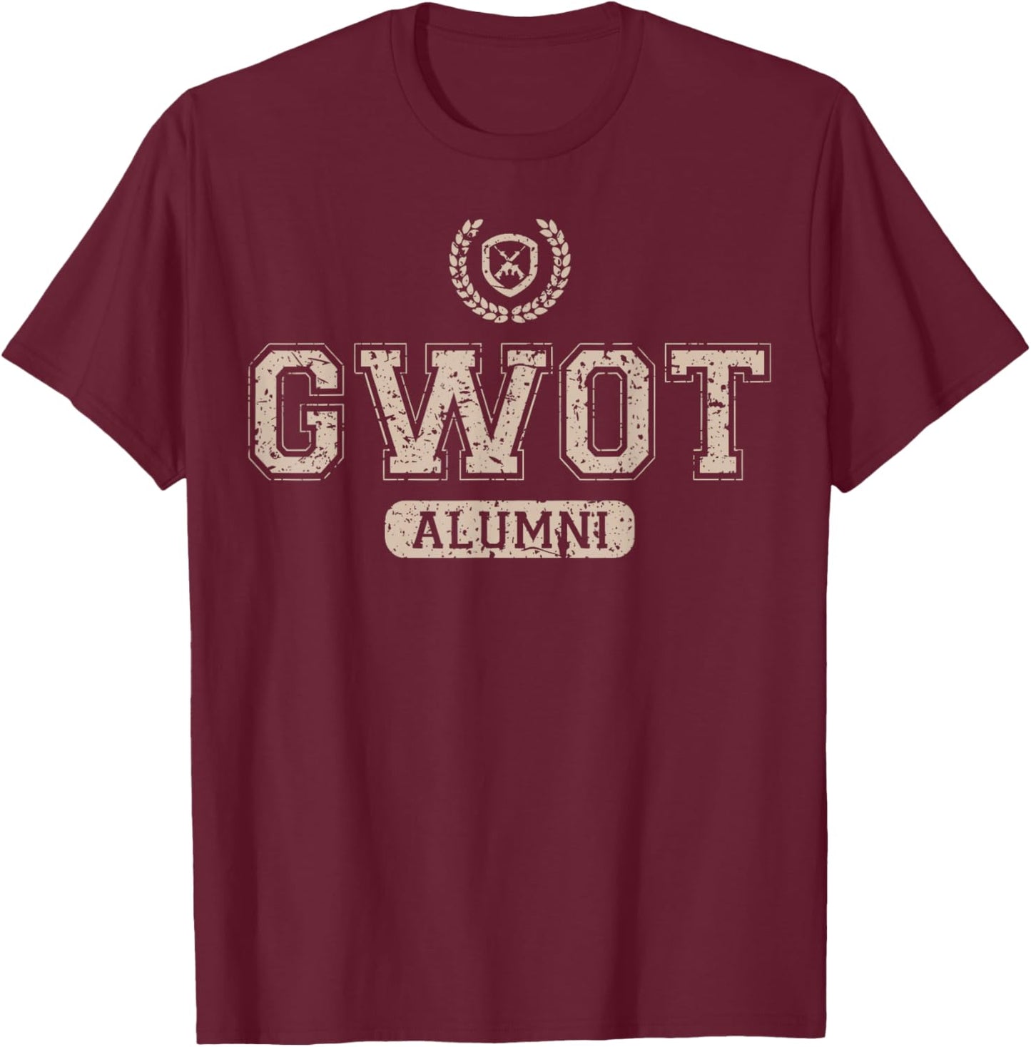 Retro Afghanistan Alumni GWOT OEF Veteran T-Shirt - T-Shirt | Maroon